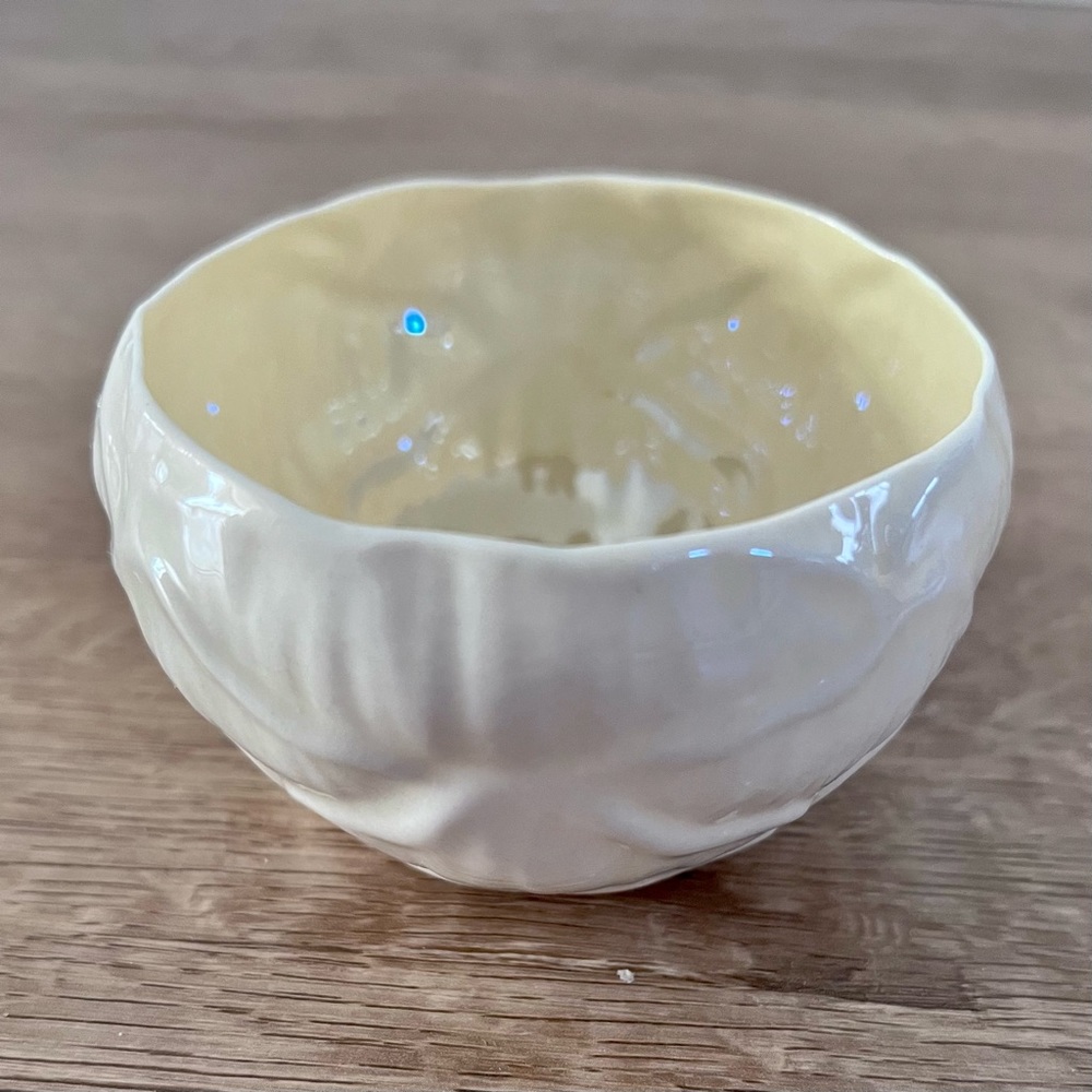 Vintage 4th Mark‎ 1946-1955 Belleek Lily Lustre Open Sugar Bowl